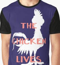 The Chicken Lives Graphic T-Shirt
