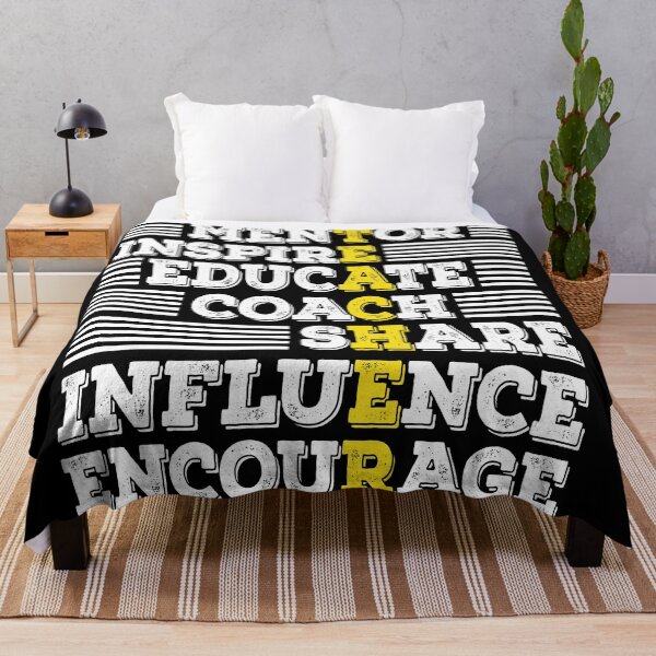 Item preview, Mentor Inspire Educate Coach Share Influence Encourage designed and sold by AuroraApparel.