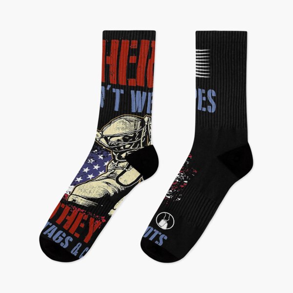 Item preview, Heroes Don't Wear Capes, They Wear Dog Tags And Combat Boots designed and sold by WoolRudransh.