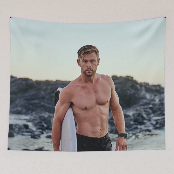 Item preview, Chris Hemsworth designed and sold by mernaminjai.