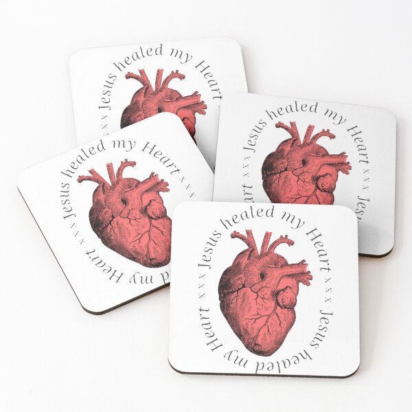 Item preview, Jesus healed my Heart. designed and sold by ConArte.