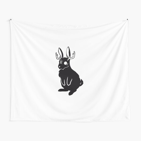 Item preview, Jackalope Silhouette Sticker designed and sold by MELANIEARNOULD.