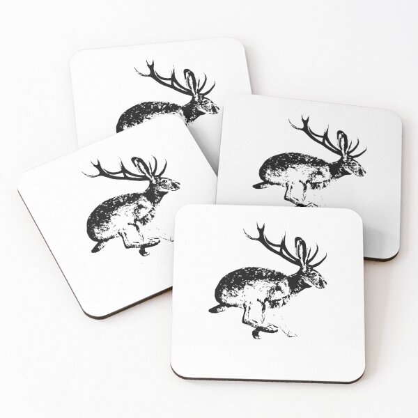 Item preview, Jackalope Sticker designed and sold by MELANIEARNOULD.
