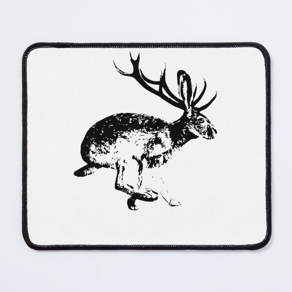 Item preview, Jackalope Sticker designed and sold by MELANIEARNOULD.