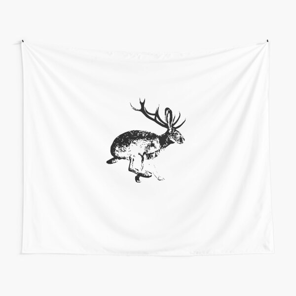 Item preview, Jackalope Sticker designed and sold by MELANIEARNOULD.
