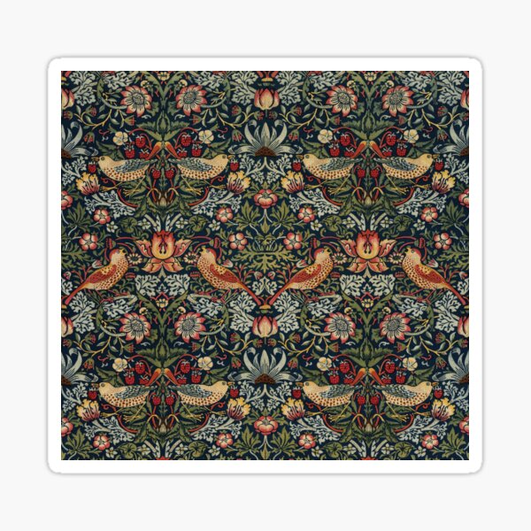 Item preview, Strawberry Thief William Morris | Vintage Textiles designed and sold by KnightandMoon.