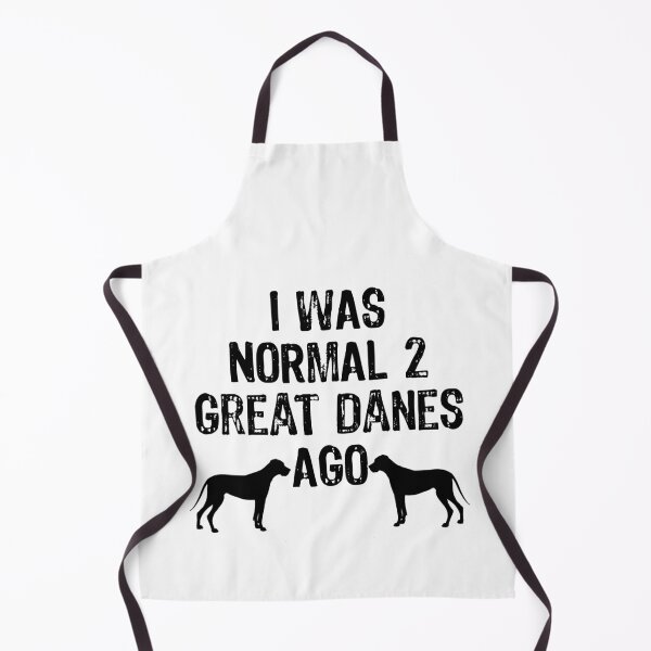 Item preview, I Was Normal 2 Great Danes Ago - Funny Dog Gift print designed and sold by TopRatedDesigns.