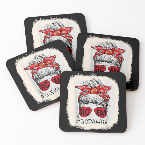 Item preview, Go Dawgs SIC-EM Georgia Football Fans Sports Lovers Bleached designed and sold by Milanewman.