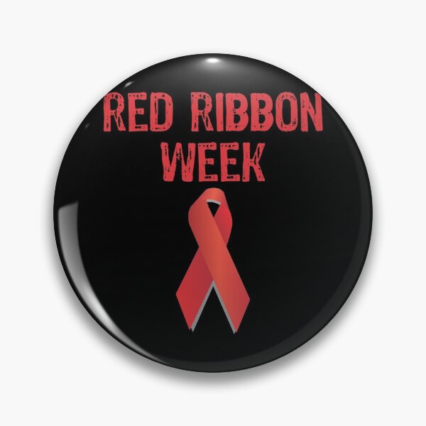 Item preview, I Wear Red For Red Ribbon Week Awareness design designed and sold by TopRatedDesigns.