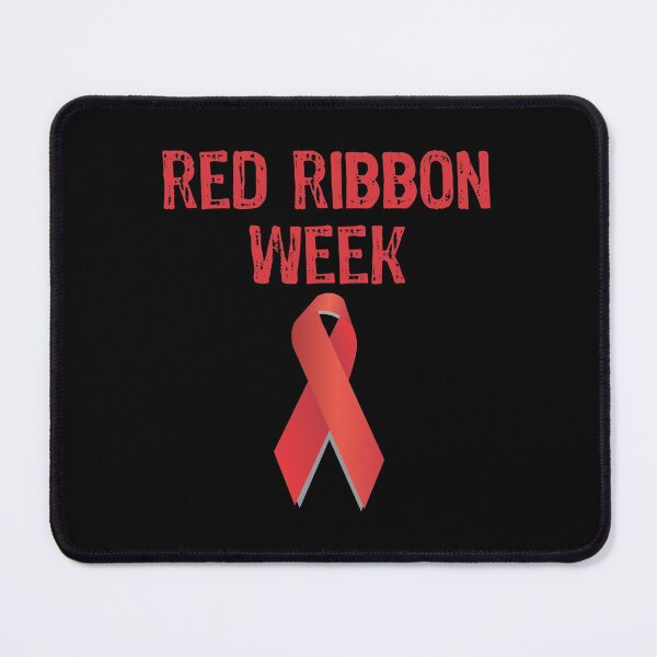 Item preview, I Wear Red For Red Ribbon Week Awareness design designed and sold by TopRatedDesigns.