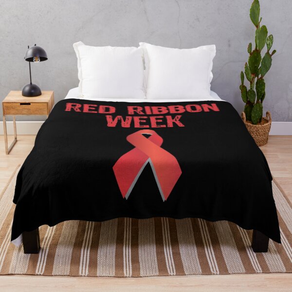 Item preview, I Wear Red For Red Ribbon Week Awareness design designed and sold by TopRatedDesigns.