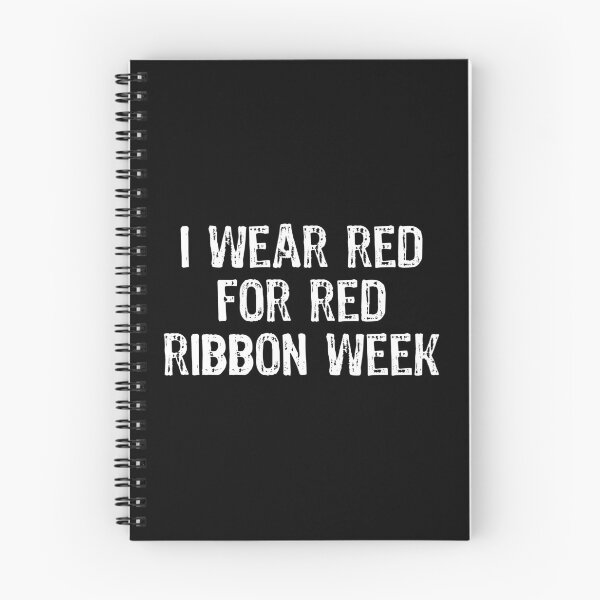 Artikelvorschau, Ich trage Rot für das Red Ribbon Week Awareness-Design entworfen und verkauft von TopRatedDesigns.