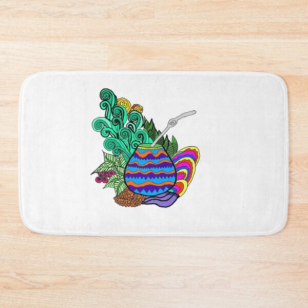 Item preview, Colorful mate tea designed and sold by NoelNimmad.