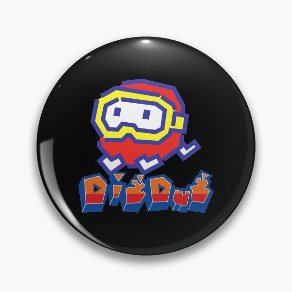 Item preview, Dig Dug designed and sold by tiastry.