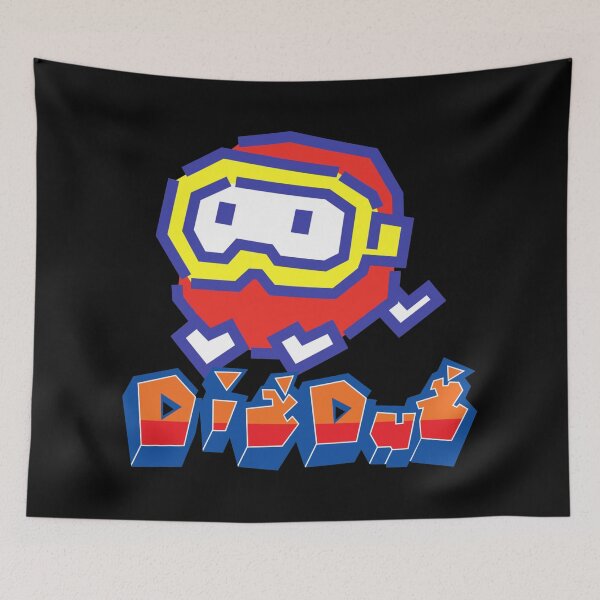 Item preview, Dig Dug designed and sold by tiastry.
