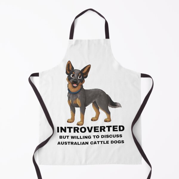 Item preview, Introverted But Willing To Discuss Australian Cattle Dogs designed and sold by caseysketches.