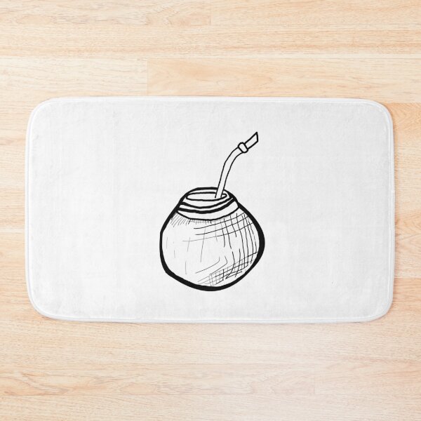Item preview, Minimalistic mate bombilla designed and sold by NoelNimmad.