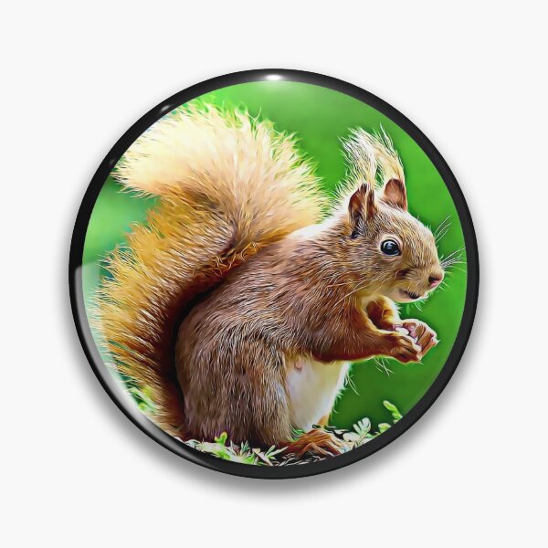 Item preview, Red Squirrel Cartoon designed and sold by RevolutionInPaint.