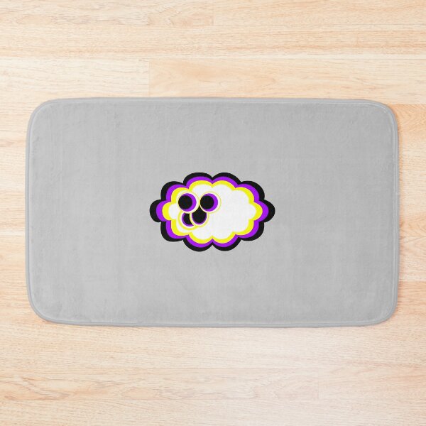 Item preview, Nonbinary cloud little guy designed and sold by Day10Machine.