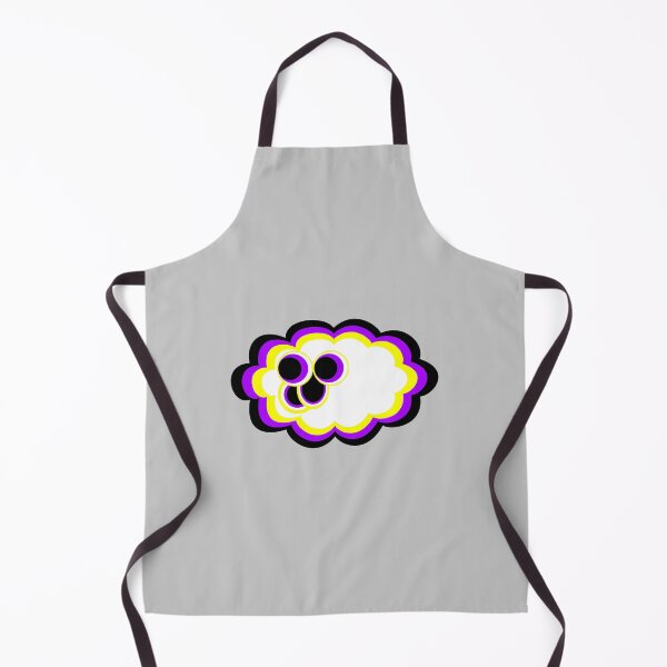 Item preview, Nonbinary cloud little guy designed and sold by Day10Machine.