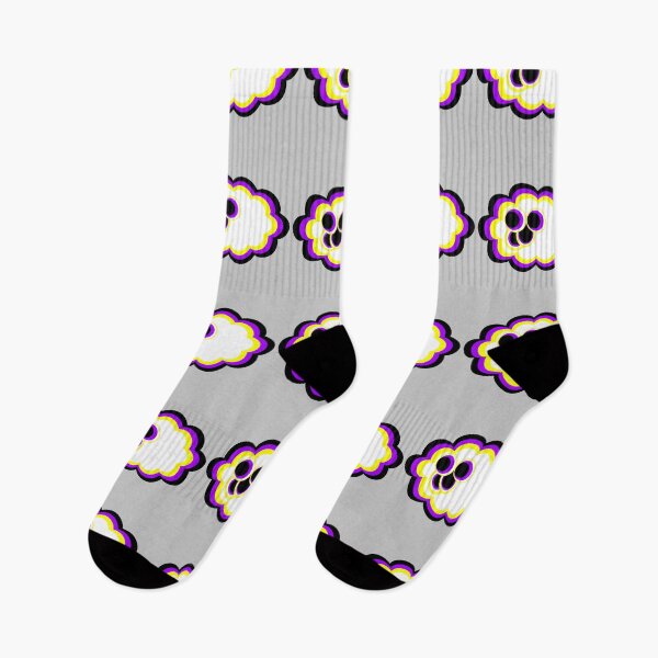 Item preview, Nonbinary cloud little guy designed and sold by Day10Machine.