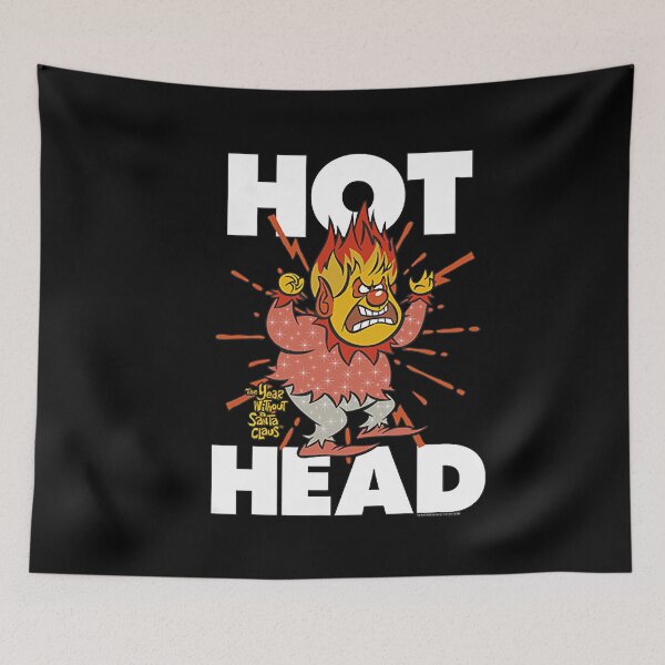 Item preview, Claymation Snow Miser Heat  Hot Head The Year Without A Santa Claus Retro designed and sold by WoodworkerPaten.