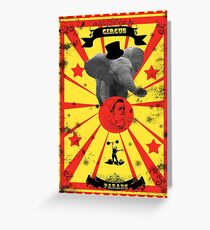 Circus Greeting Card