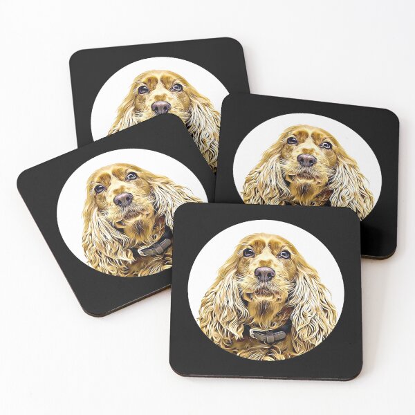 Item preview, Cocker Spaniel Portrait designed and sold by RevolutionInPaint.