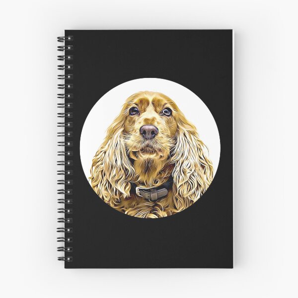 Item preview, Cocker Spaniel Portrait designed and sold by RevolutionInPaint.