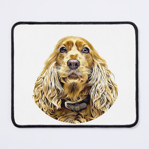 Item preview, Cocker Spaniel Portrait designed and sold by RevolutionInPaint.