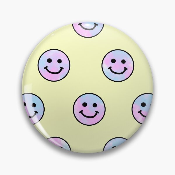 Artikelvorschau, Mini Smileys - lila blau Batik entworfen und verkauft von amarevestudio.