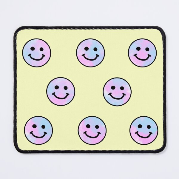 Artikelvorschau, Mini Smileys - lila blau Batik entworfen und verkauft von amarevestudio.