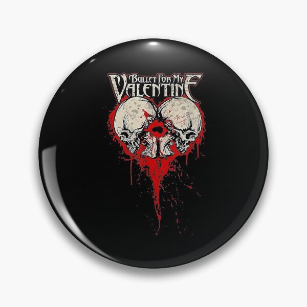 Item preview, Bullet For My Valentine Couple Skull designed and sold by Milanewman.