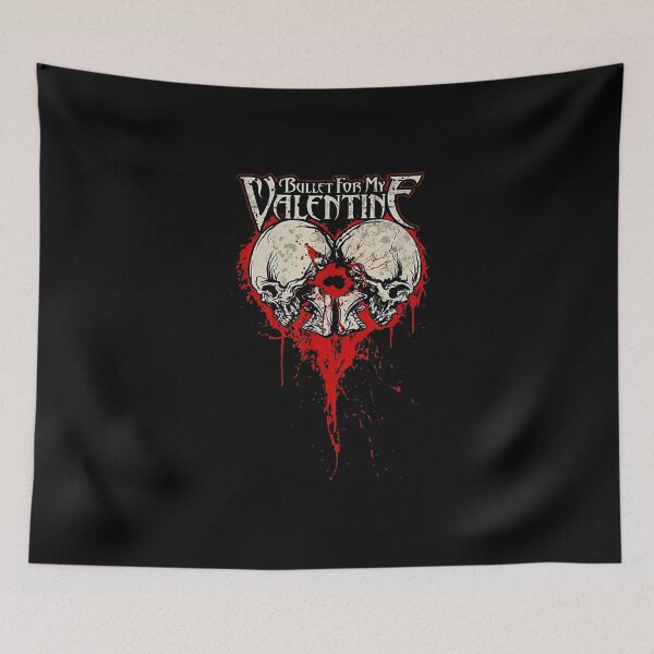 Item preview, Bullet For My Valentine Couple Skull designed and sold by Milanewman.