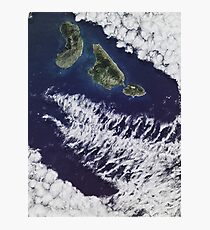 Jurassic Park Satellite Photographic Print