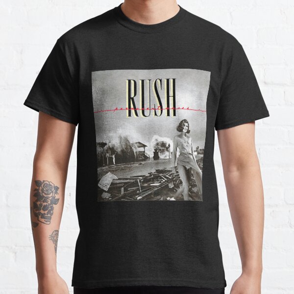 rush permanent waves t shirt