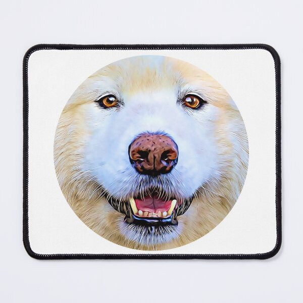 Item preview, Samoyed Portrait designed and sold by RevolutionInPaint.