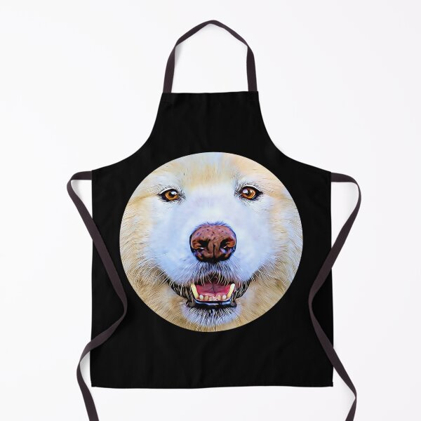 Item preview, Samoyed Portrait designed and sold by RevolutionInPaint.