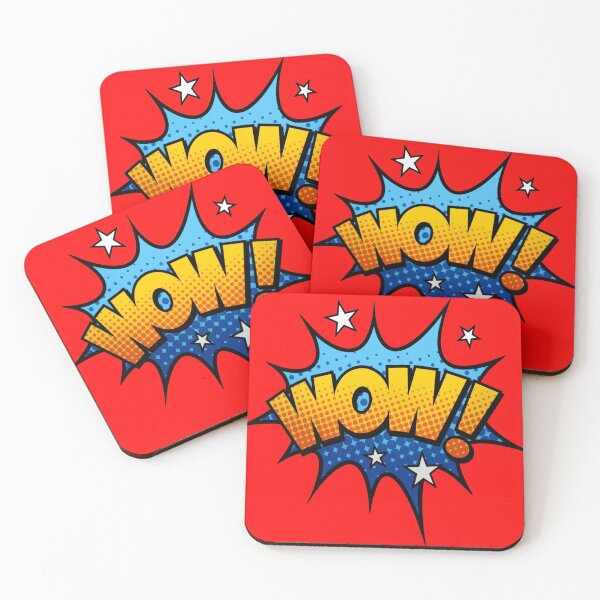 Item preview, WOW! Comics Speach Bubble - Super Heroes Unite! Collection designed and sold by Pinkaudi.