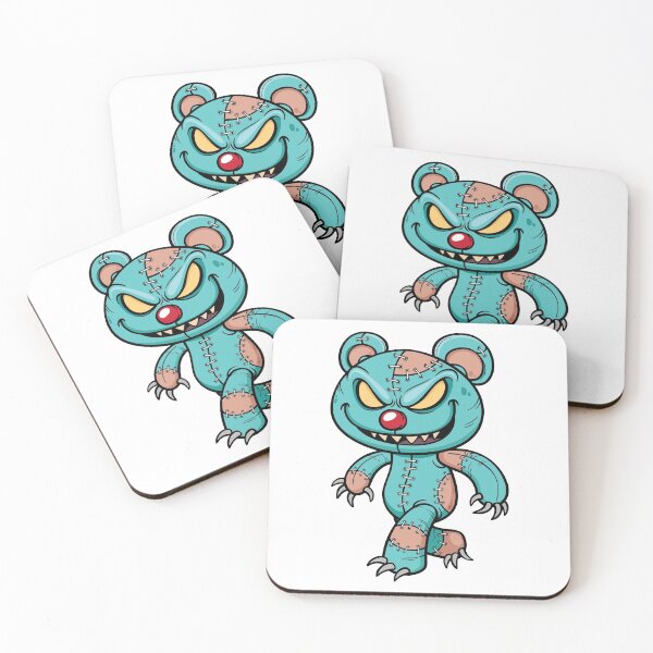 Item preview, cartoon evil teddy bear halloween designed and sold by kenishahembree.