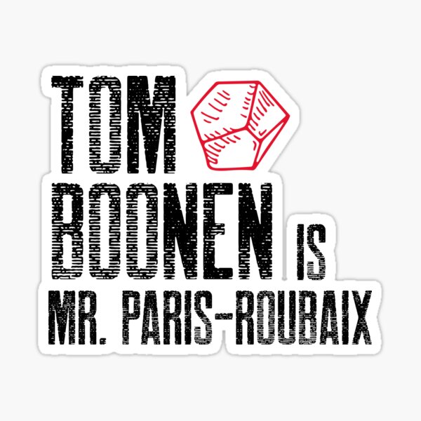 Item preview, Boonen is Roubaix designed and sold by Whatalifestyle.
