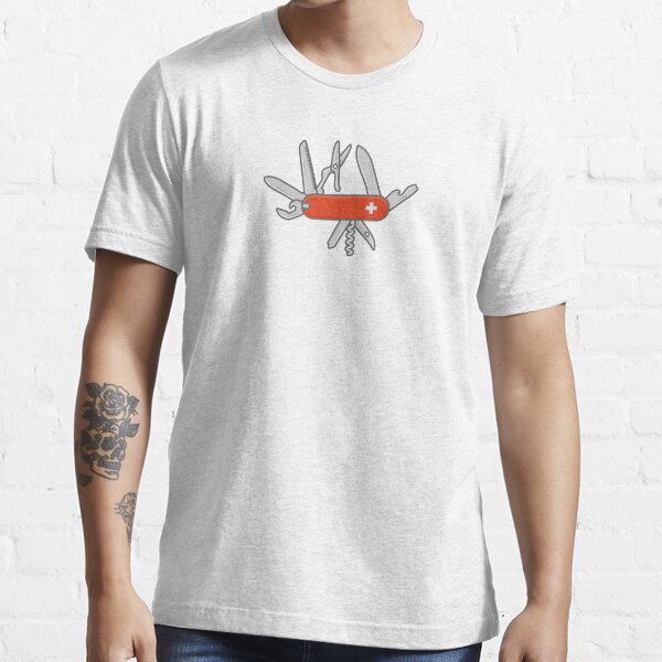 Swiss Army Knife White Essential T-Shirt