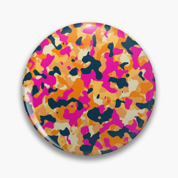 Item preview, Pink and Yellow Camouflage Baddie Aesthetic designed and sold by thecooltable.