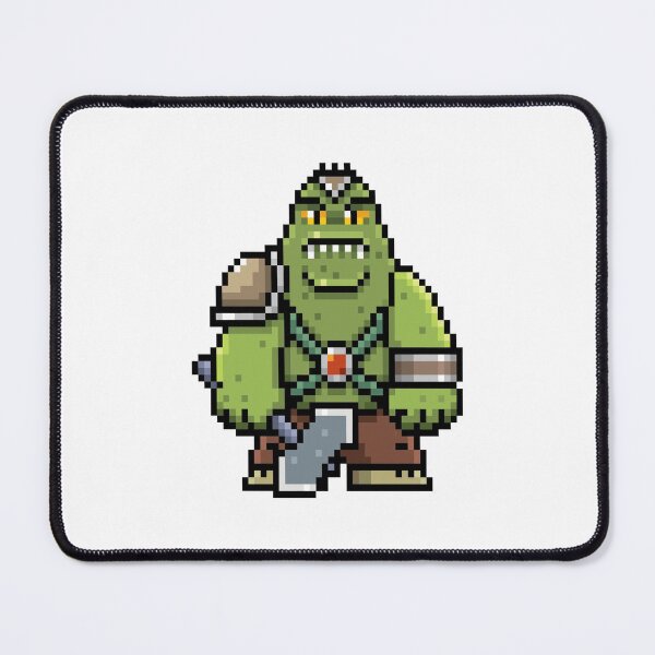 Item preview, cartoon green monster pixel design halloween designed and sold by kenishahembree.