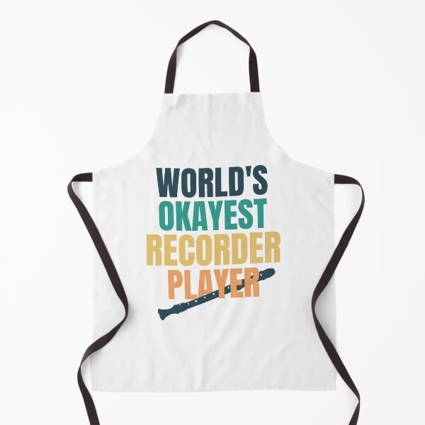 Item preview, WORLD'S OKAYEST RECORDER PLAYER designed and sold by Musicianst0re.