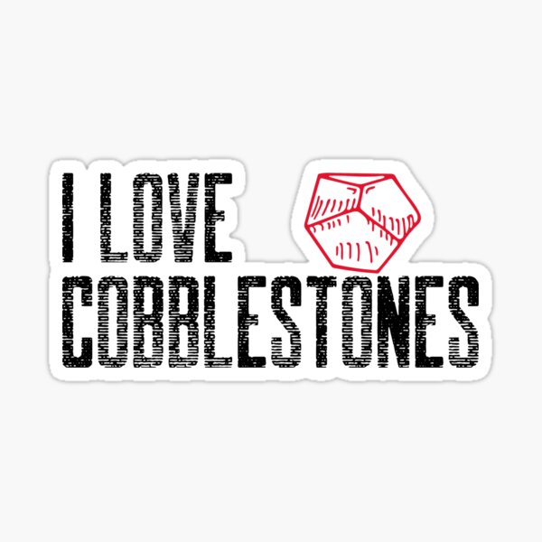 Item preview, I love cobblestones and Paris-Roubaix designed and sold by Whatalifestyle.