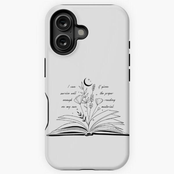 Item preview, I can survive well enough on my own if given the proper reading materials (Throne of Glass) designed and sold by sashabookishart.