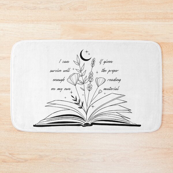 Item preview, I can survive well enough on my own if given the proper reading materials (Throne of Glass) designed and sold by sashabookishart.