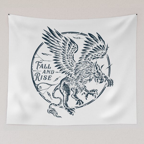 Item preview, Fall And Rise The Mighty Griffin designed and sold by Curio Meridian.