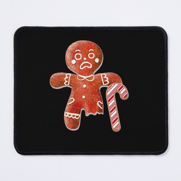 Item preview, Gingerbread Person With Candy Cane Missing Leg designed and sold by Alexterie93.